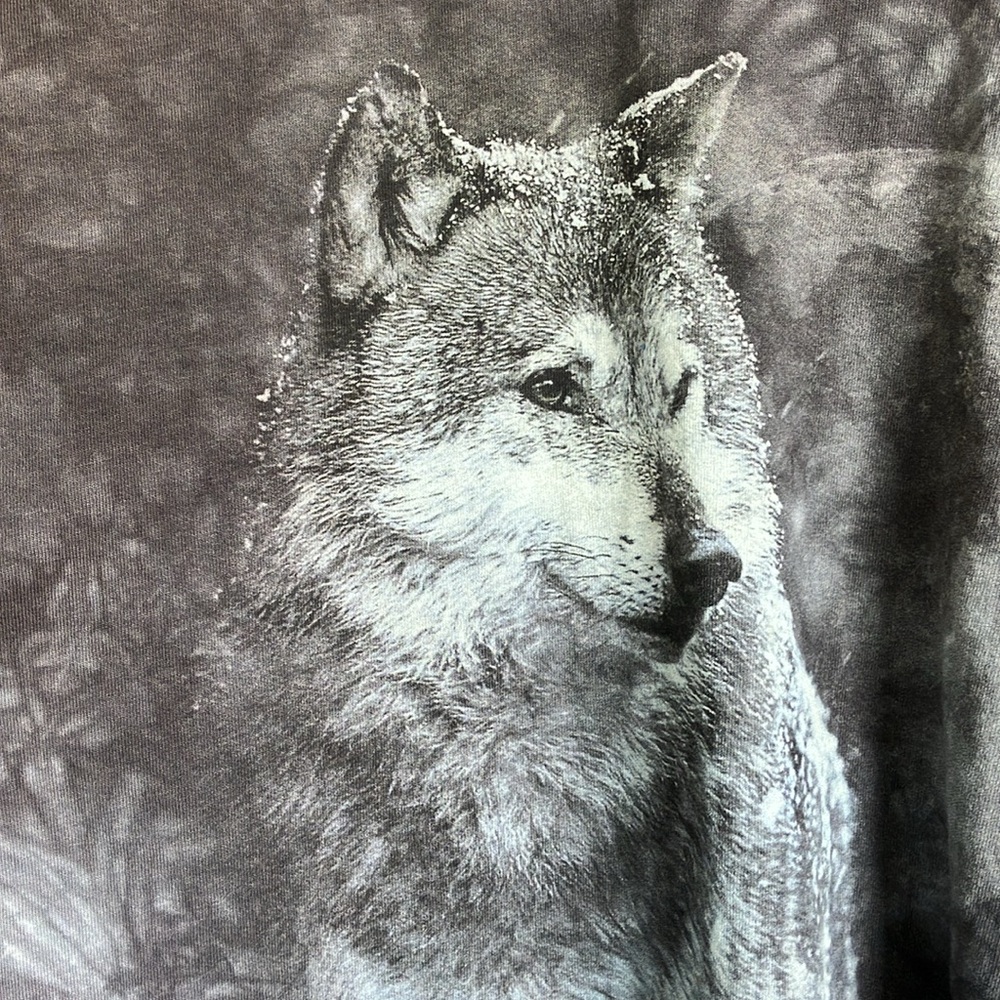 The Mountain Gray Wolf Short Sleeve Tee